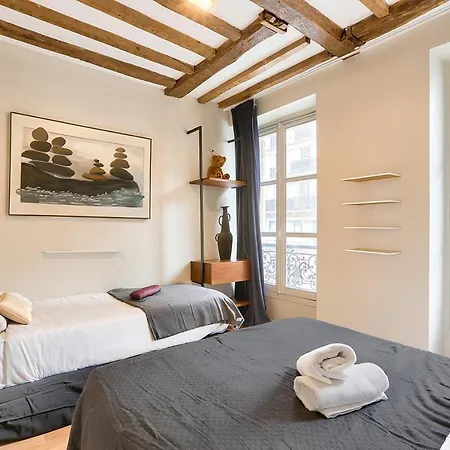 Urban Flat 73 - Luxury Parisian Flat Near Les Halles Rivoli Appartamento *