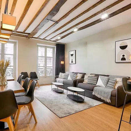 Urban Flat 73 - Luxury Parisian Flat Near Les Halles Rivoli Appartamento *
