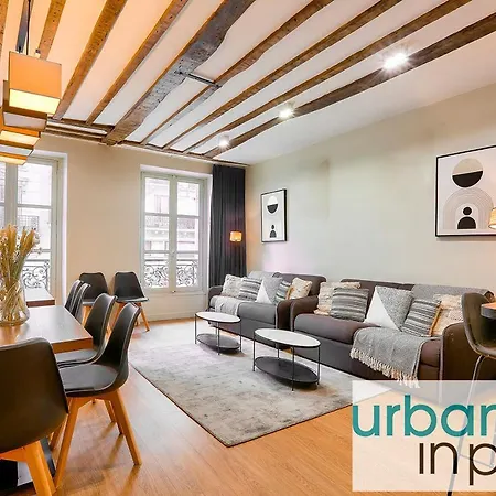 Urban Flat 73 - Luxury Parisian Flat Near Les Halles Rivoli Appartamento